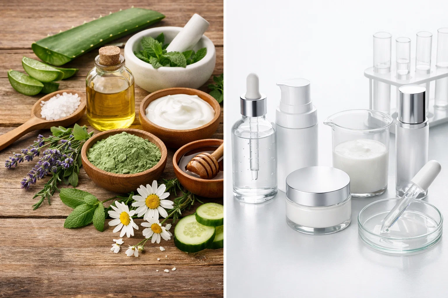 Natural vs Chemical Skincare: What’s Safer? Benefits, Risks, and Smart Choices for Healthy Skin