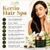 keratin hair spa with vlcc facial